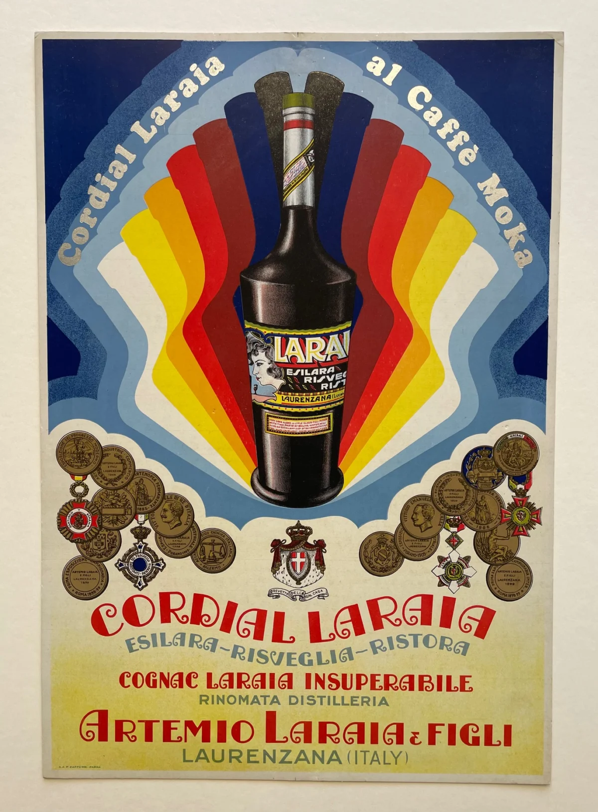 Cordial Laraia al caffè moka - Distilleria Artemio Laraia & Figli, Laurenzana (Potenza)
