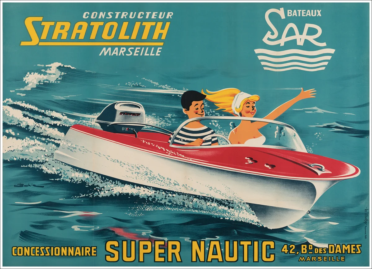 Bateaux SAR, constructeur Stratolith Marseille - Concessionnaire Super Nautique