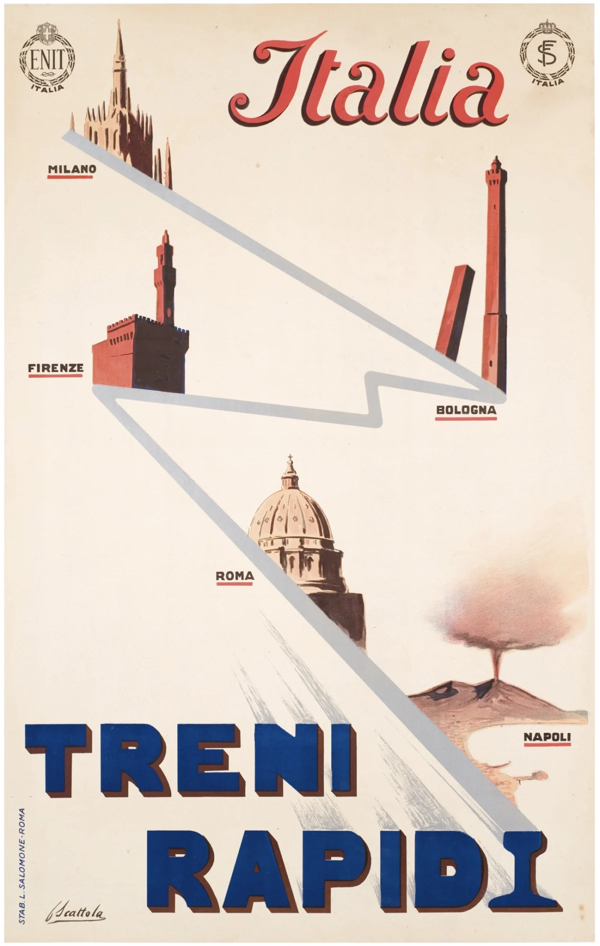 Italia, Treni Rapidi / ENIT FS
