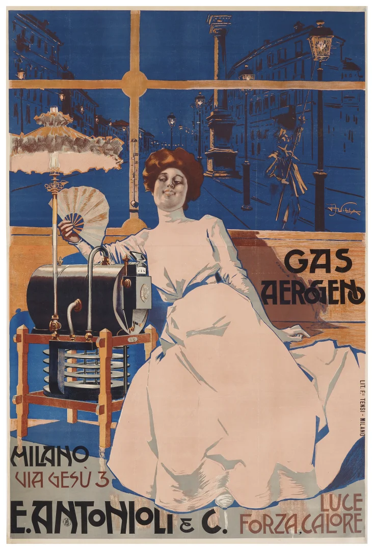 Gas Aerogeno Antonioli & C., Via Gesù 3 Milano