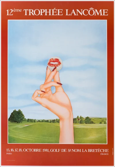 Golf 12° Trophée Lancôme 1981