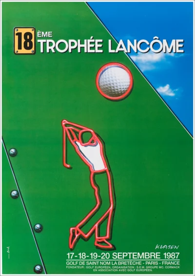 Golf 18° Trophée Lancôme 1987