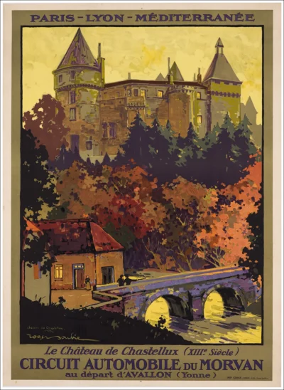 PLM, Circuit Automobile du Morvan (Chateau de Chastellux)