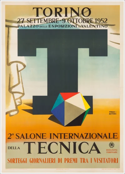 Torino, Salone Internazionale della Tecnica 1952 / ENIT