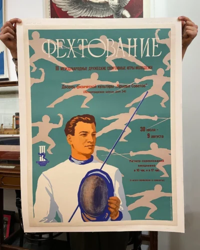 Scherma, giochi della gioventù, Mosca 1957