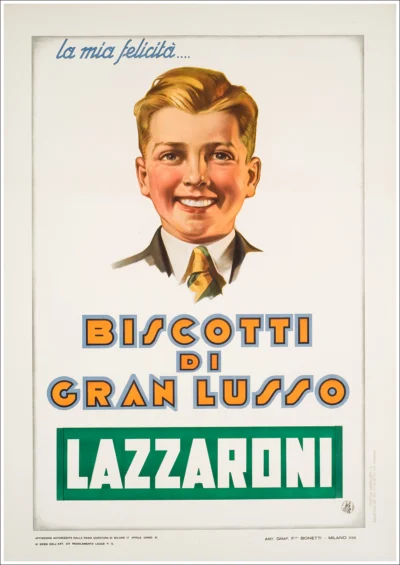 Lazzaroni, Saronno (Varese) Biscotti di gran lusso / Zeamais, Banania, Tapioca