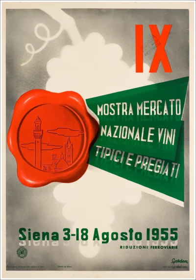 Siena, IX Mostra mercato nazionale vini tipici e pregiati / ENIT