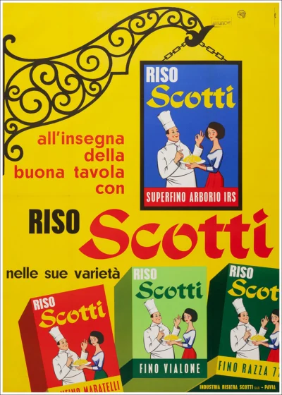 Riso Scotti, Pavia