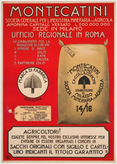 Montecatini, Società industria mineraria ed agricola / Stabilimento di Milazzo (Messina)