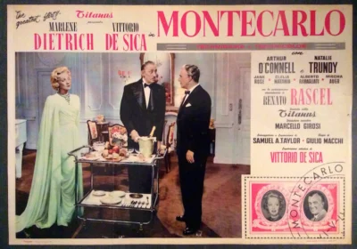 Montecarlo (Vittorio de Sica, Marlene Dietrich) / Champagne