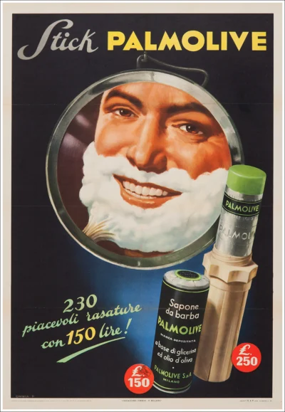 Palmolive Stick, sapone da barba