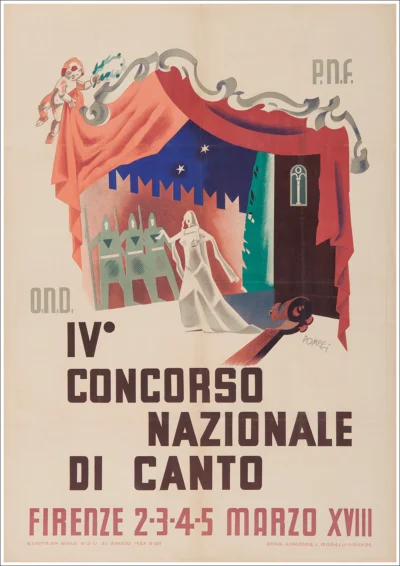 IV° Concorso Nazionale di Canto, Firenze 1940