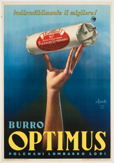 Burro Optimus, Polenghi Lombardo - Lodi