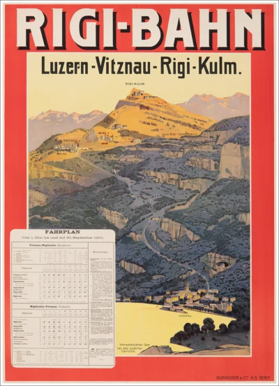 Rigi-Bahn, Luzern - Vitznau - Rigi - Kulm