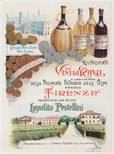 Vini di Ripoli, Cav. Ippolito Pestellini - Firenze