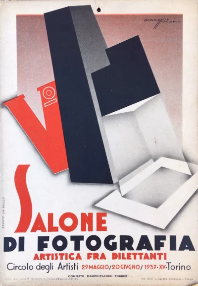 Torino, Salone di fotografia artistica fra dilettanti 1937