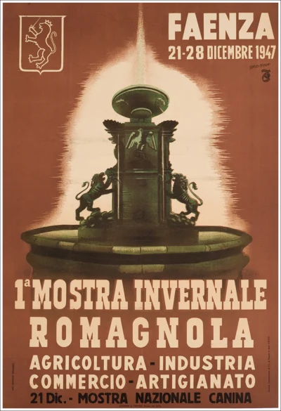 Faenza, 1a Mostra Artigianale Romagnola