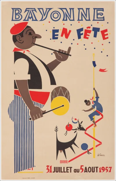 Bayonne en fête 1957