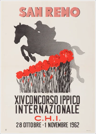 Sanremo, XIV Concorso Ippico Internazionale 1962