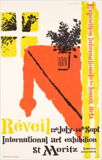 Réveil - International art exhibition, St. Moritz / Engadina (Canton Grigioni)