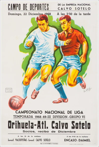 Orihuela - Atlético Calvo Sotelo / Fútbol