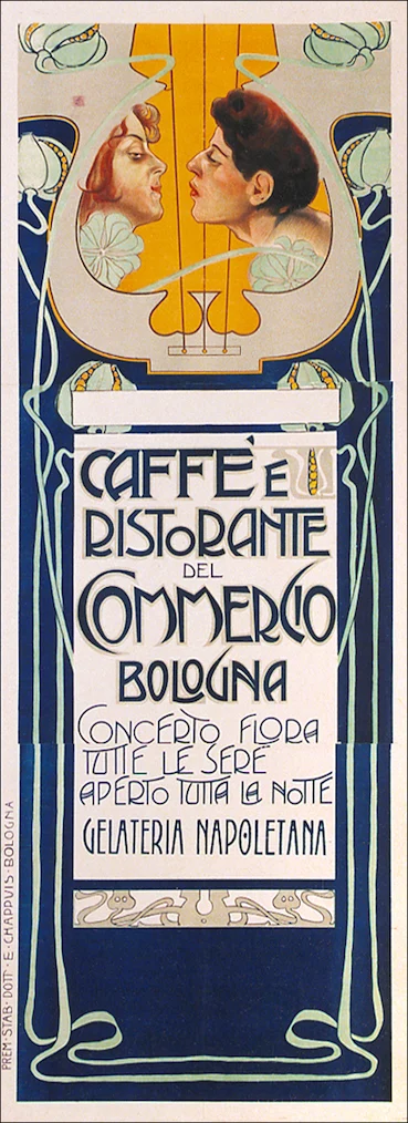 Caffè e Ristorante del Commercio, Bologna (coffee, café, kaffee)