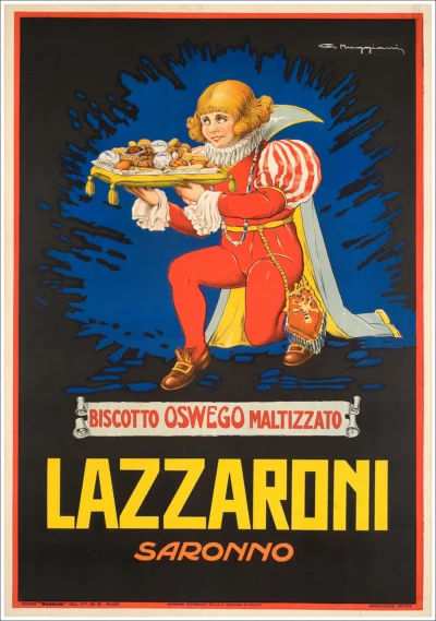 Biscotti Lazzaroni, Saronno (Varese) / 70 x 100,5 cm