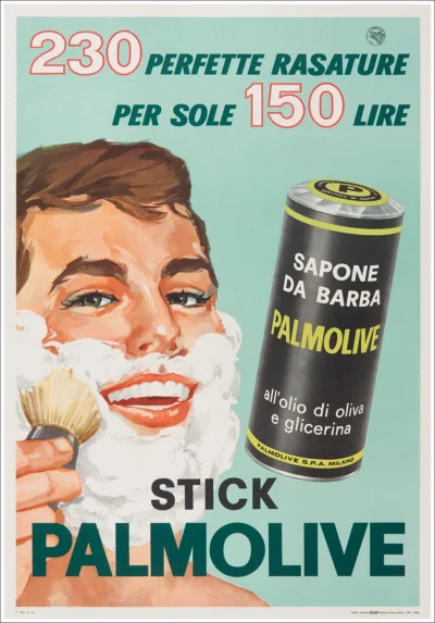 Stick Palmolive, sapone da barba
