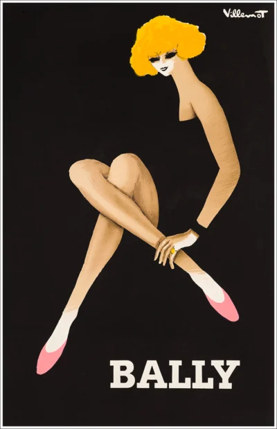 Calzature Bally / 42 x 64,3 cm