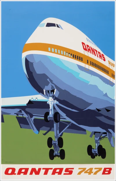 Qantas 747B Australia