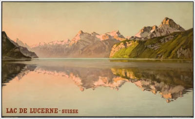 Lac de Lucerne, Suisse (Luzern, Lucerna)