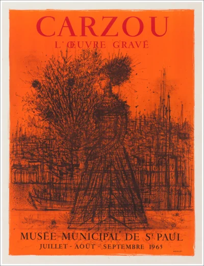 Musée Municipal de St. Paul - Carzou, l'oeuvre grave, 1965