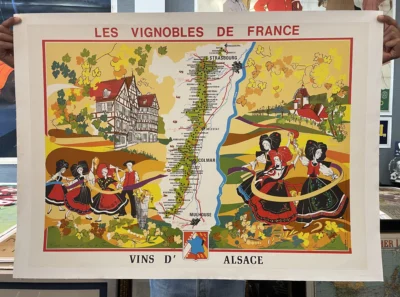 Les vignobles de France, vins d'Alsace