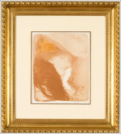 La rieuse (Madame Besnard) / La donna sorridente (esemplare nr. 45 / 90)