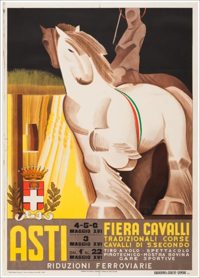 Asti, Fiera Cavalli 1937