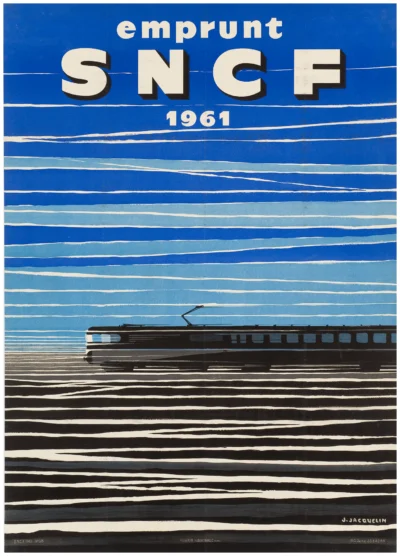 Emprunt SNCF 1961 / 57,4 x 80,5 cm