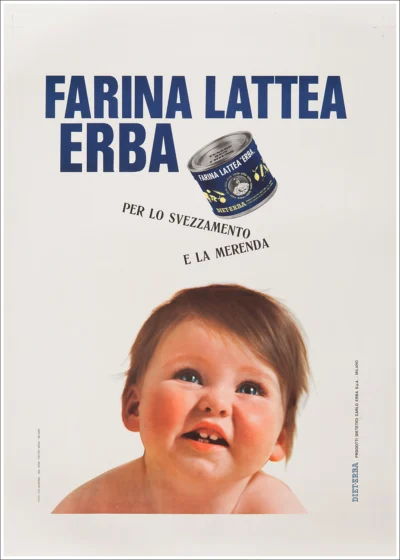 Farina lattea Erba Farmitalia, Milano
