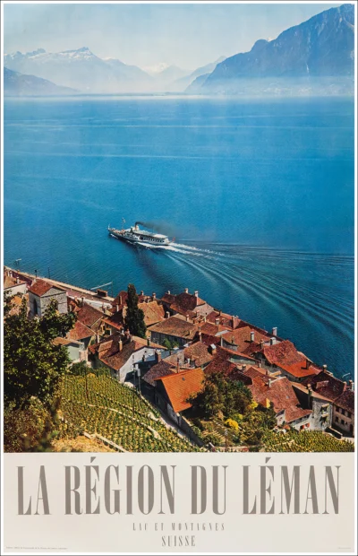 La Région du Léman / Vignobles de St. Saphorin