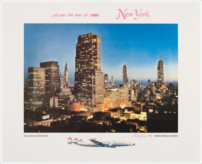 TWA, New York (Lockheed Constellation)