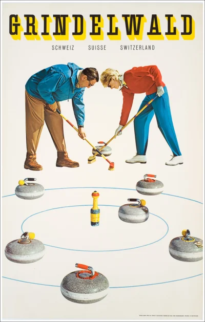 Grindelwald, Oberland Bernese / Curling