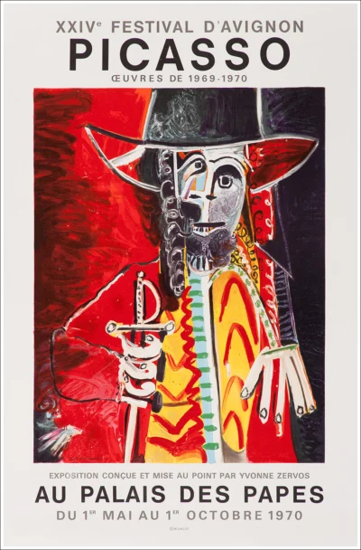 Picasso au Palais des Papes 1970, Avignon