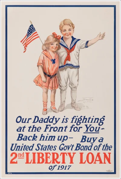 Our Daddy is fighting for You - American Liberty bonds