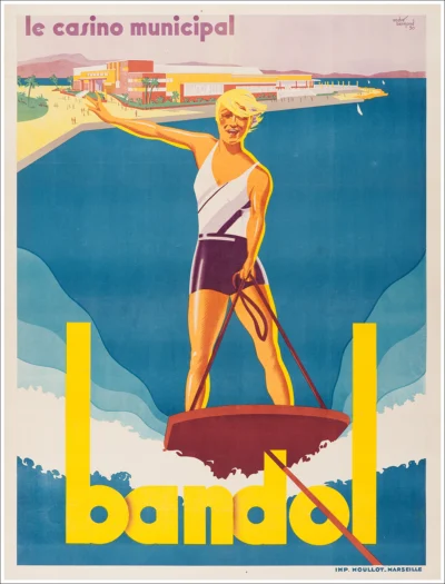 Bandol, le casino municipal / 120,7 x 159,7 cm