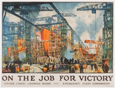 On the job for victory