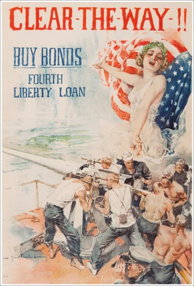 Clear the way!! Buy bonds - American Liberty bonds