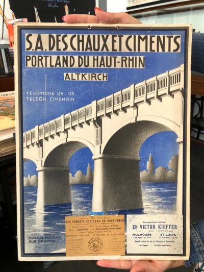 S.A. Des Chaux et Ciments, Portland du Haut-Rhin, Altkirch (Alsace)