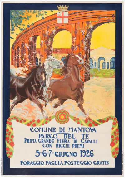 Mantova, fiera cavalli 1926