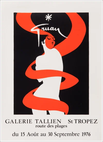 Gruau, exposition à Saint Tropez
