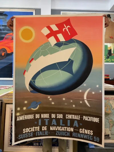 Italia, Société de Navigation, Gênes / Genova - Amérique du Nord, du Sud, Centrale