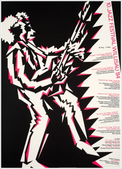 Jazz Festival Willisau 1984 (Luzern, Lucerna, Lucerne)